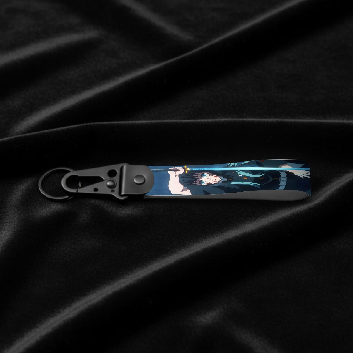 Muichiro Tokito Mist Hashira Lanyard Keychain Demon Slayer Collection PP93