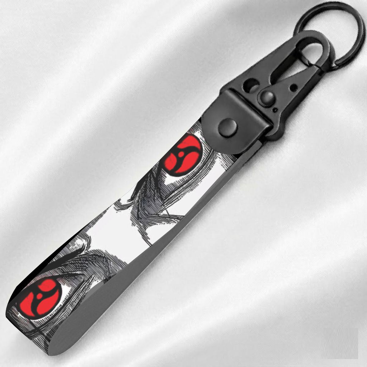 Itachi Eyes Closeup Anime Lanyard Keychain pp-20
