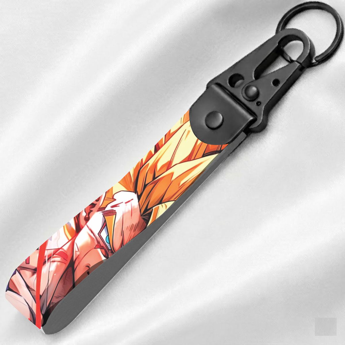 Goku (yellow and Blue) Lanyard Keychain pp-38