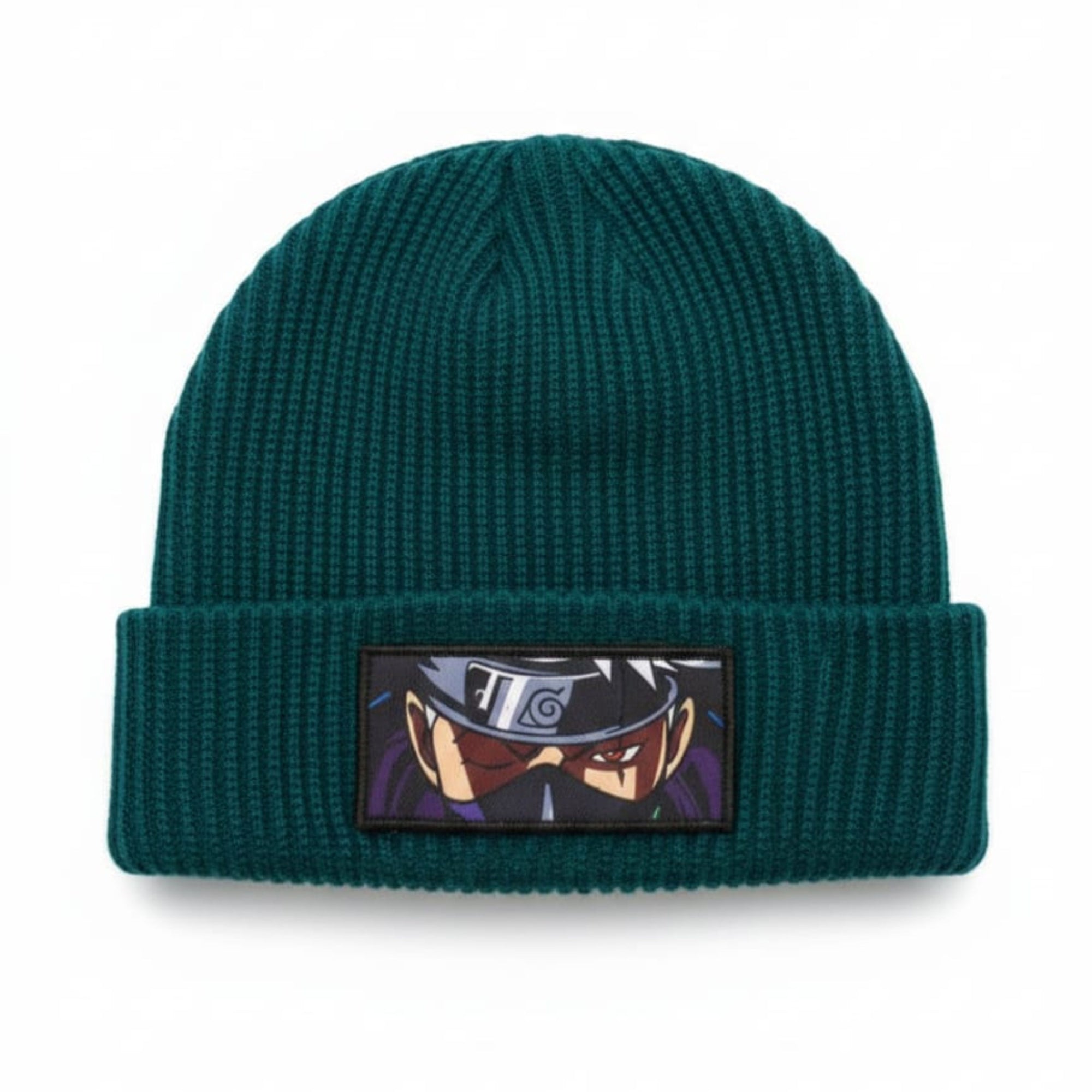 Dark Sea Green Woven Beanie