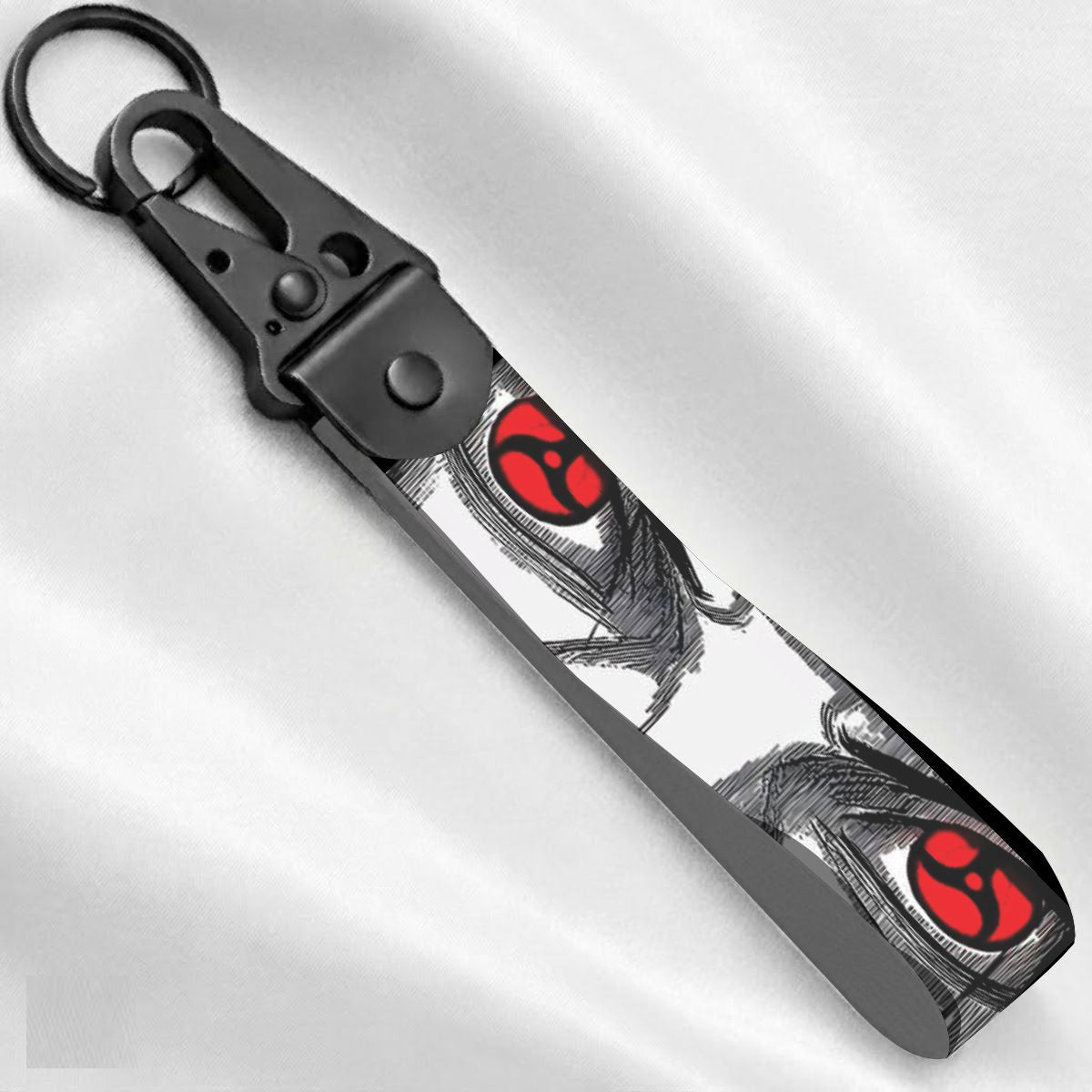 Itachi Eyes Closeup Anime Lanyard Keychain pp-20