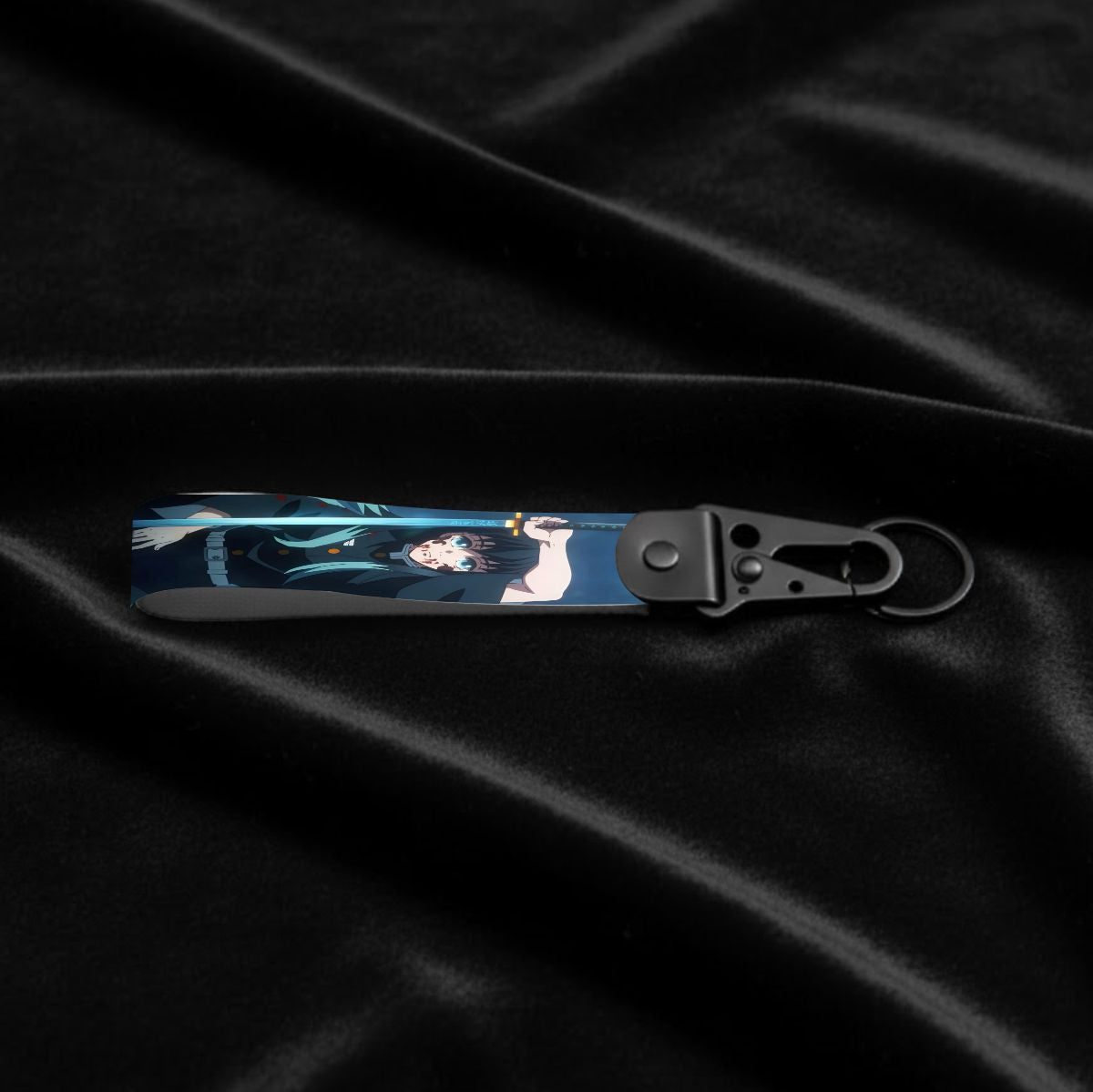 Muichiro Tokito Mist Hashira Lanyard Keychain Demon Slayer Collection PP93