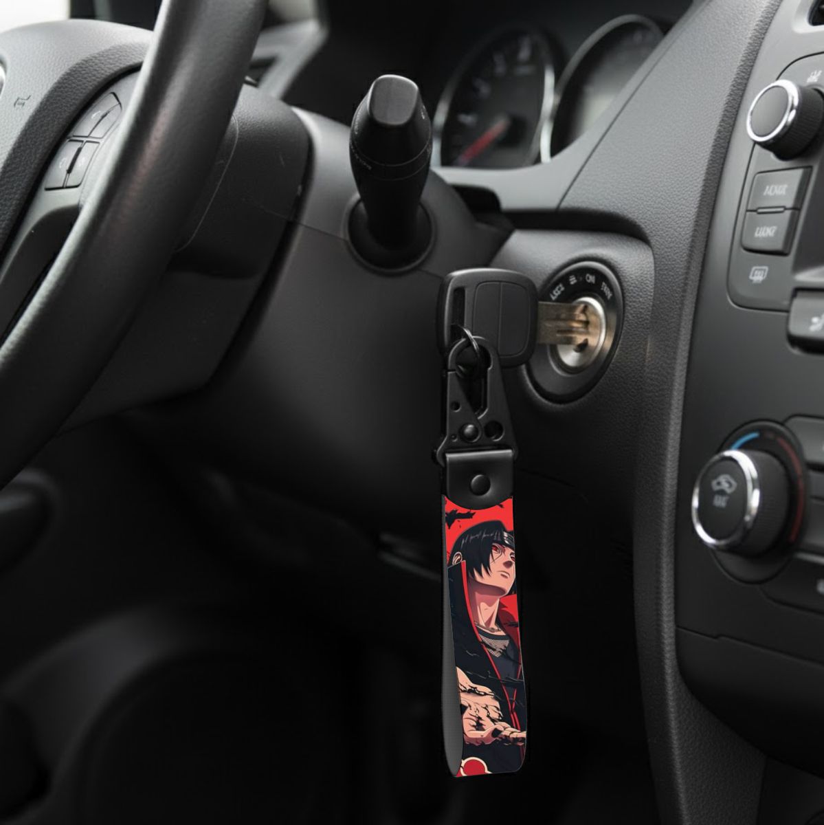 Itachi crow of the leaf Anime Lanyard Keychain PP-13