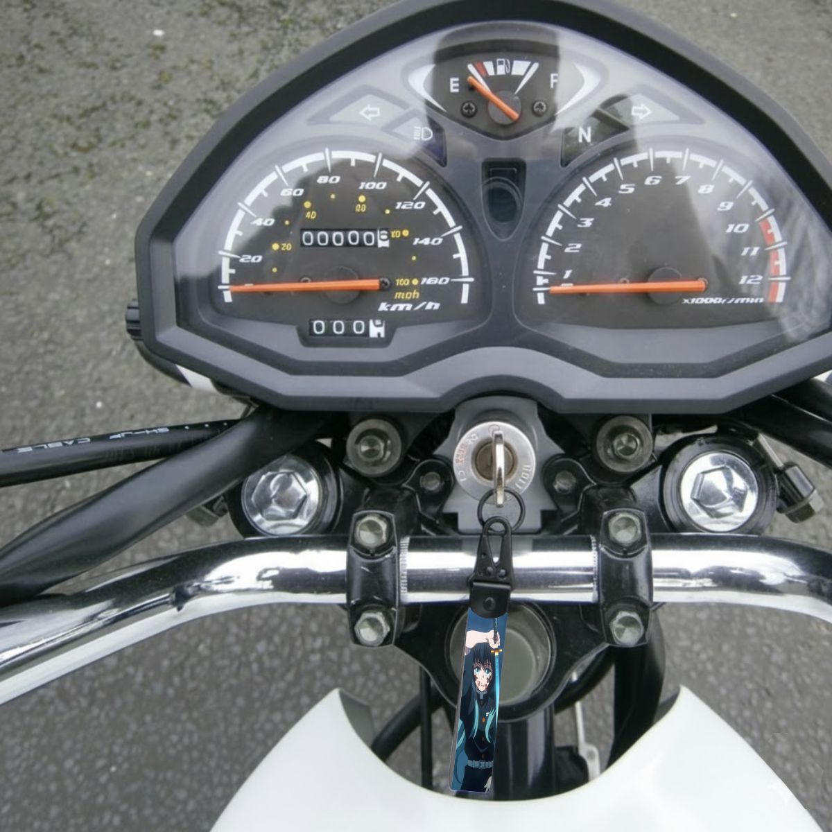 Muichiro Tokito Mist Hashira Lanyard Keychain Demon Slayer Collection PP93