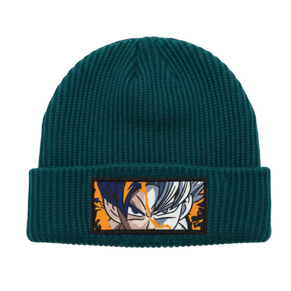 Dark Sea Green Woven Beanie