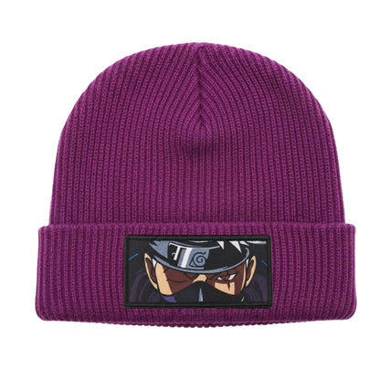 Gum Purple Woven Beanie