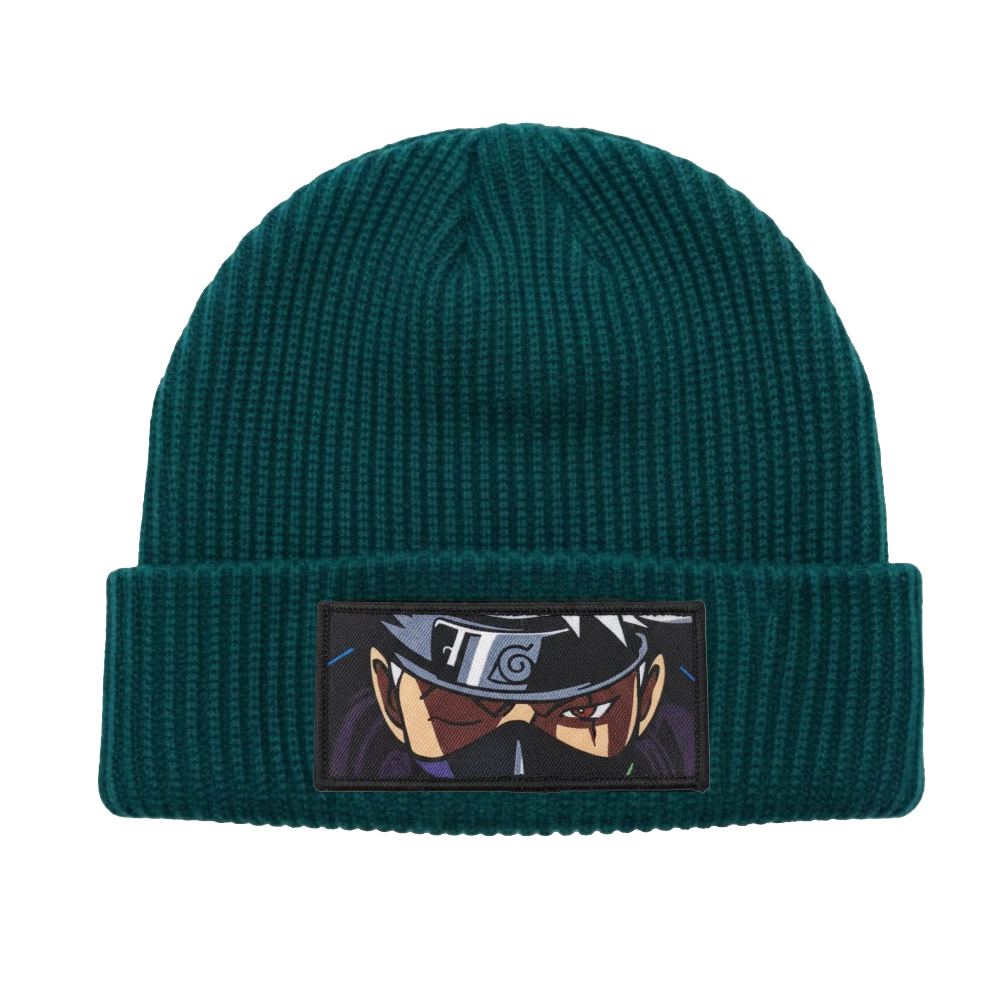 Dark Sea Green Woven Beanie