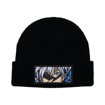 Black Widow Woven Beanie