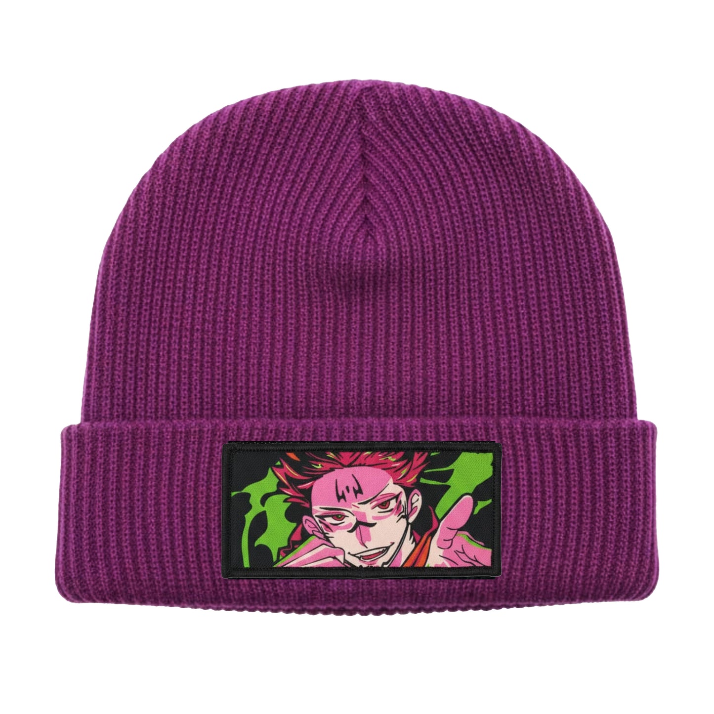 Gum Purple Woven Beanie
