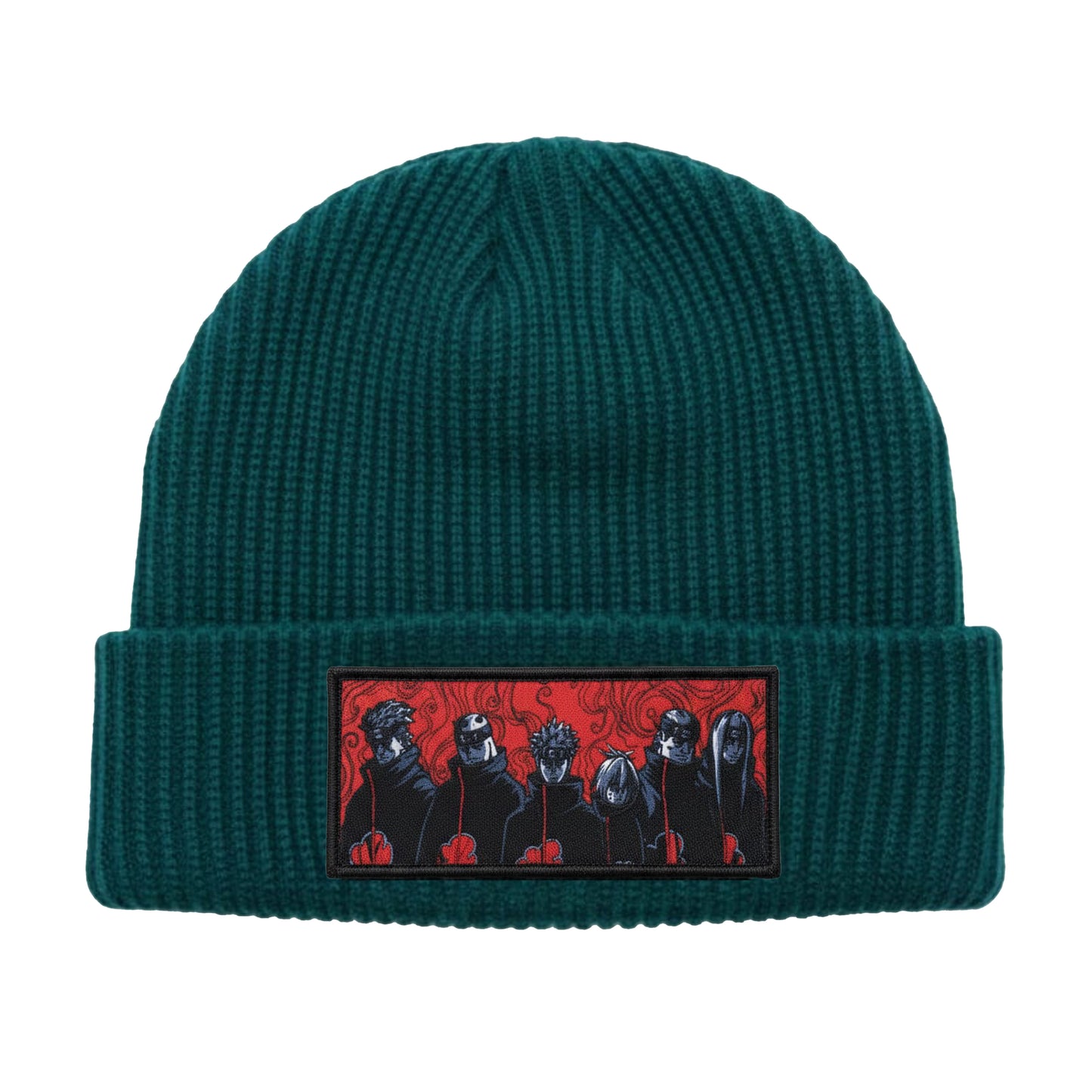 Dark Sea Green Woven Beanie