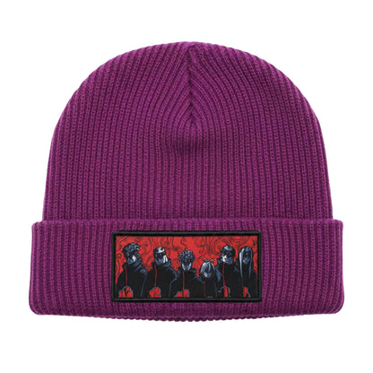Gum Purple Woven Beanie