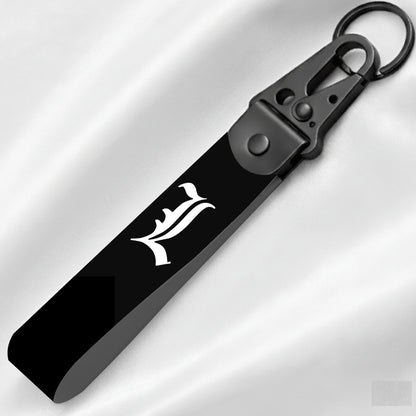 Death Note "L" logo  Anime lanyard keychain pp-43