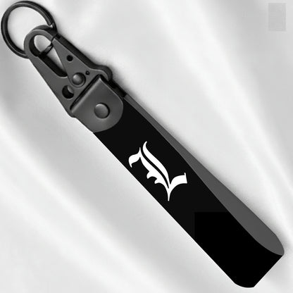Death Note "L" logo  Anime lanyard keychain pp-43