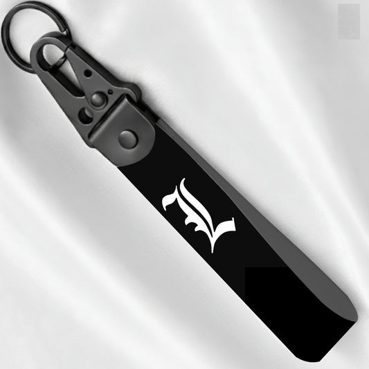 Death Note "L" logo  Anime lanyard keychain pp-43