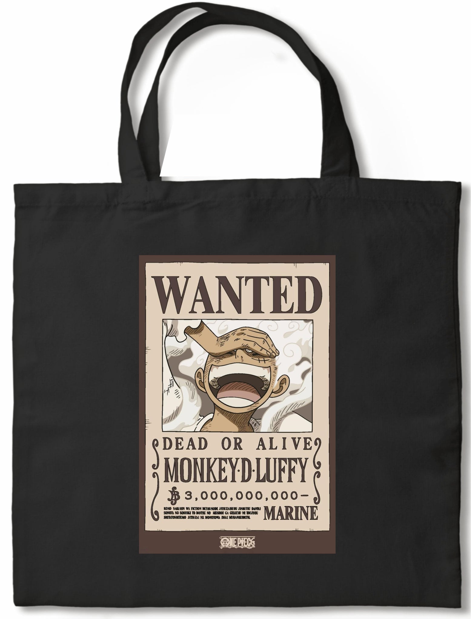Wanted Luffy Tote Bag
