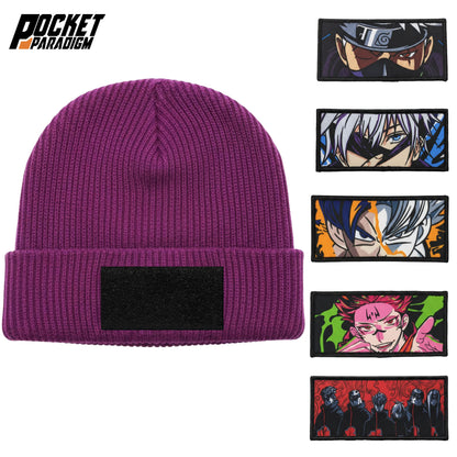 Gum Purple Woven Beanie