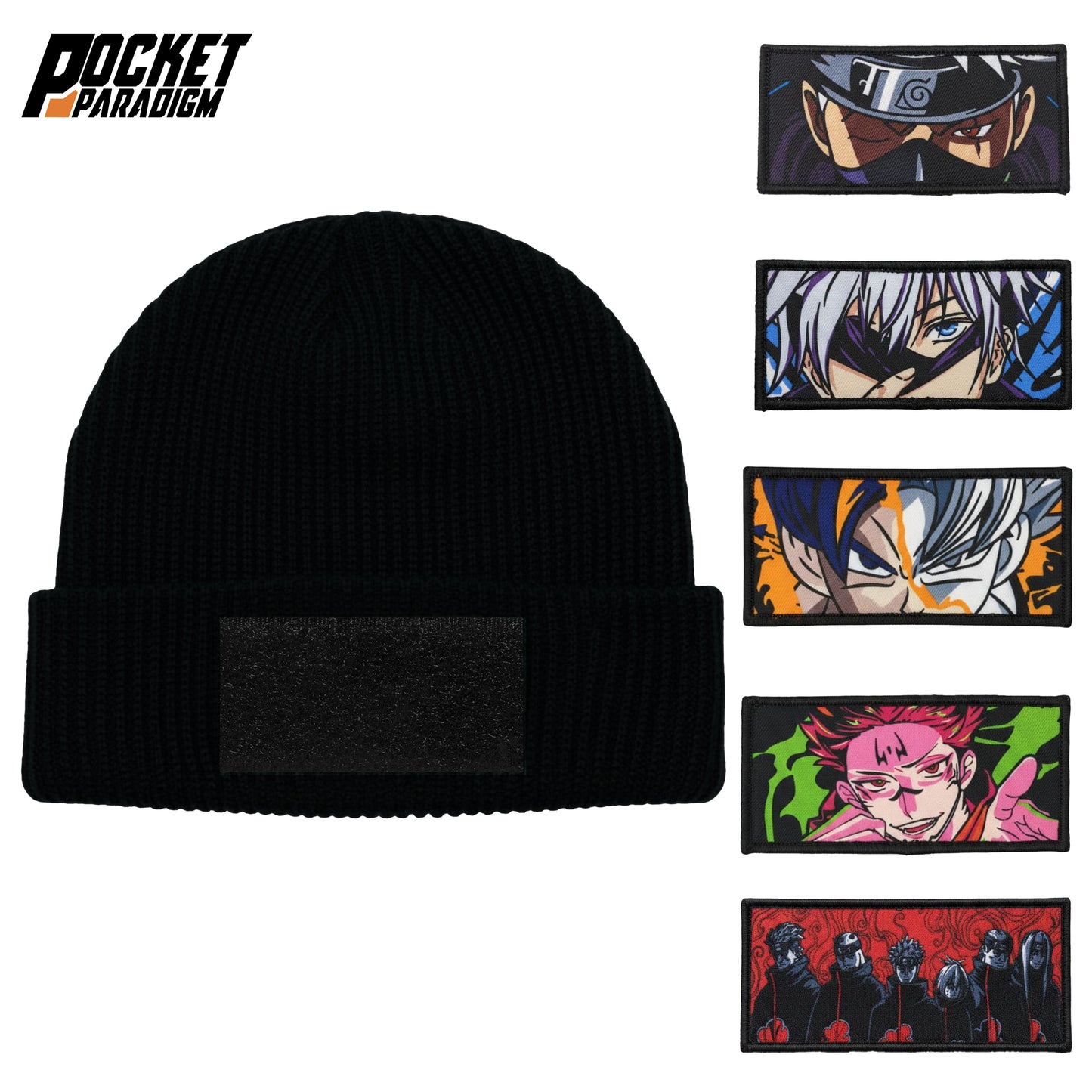 Black Widow Woven Beanie